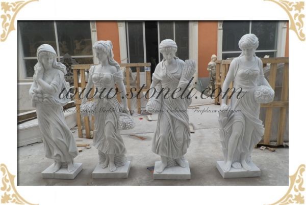MARBLE FOURSEASONS STATUE