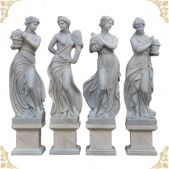 MARBLE FOUR SEASONS STATUE, LFS - 026