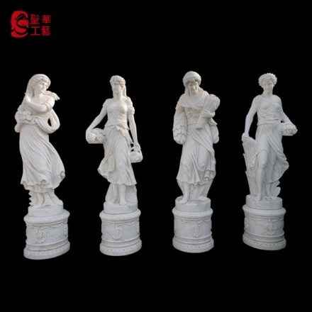 MARBLE FOUR SEASONS STATUE, LFS-001