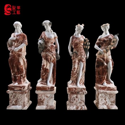 MARBLE FOUR SEASONS STATUE, LFS-002