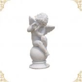 MARBLE RELIGIOUS STATUE, LRE - 034