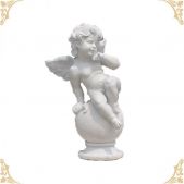 MARBLE RELIGIOUS STATUE, LRE - 034