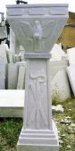 MARBLE RELIGIOUS STATUE, LRE - 057