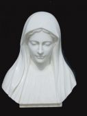 MARBLE RELIGIOUS STATUE, LRE - 057