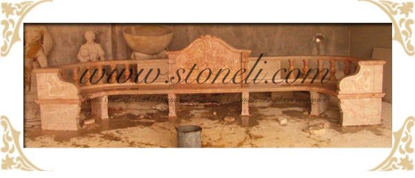 MARBLE TABLE and CHAIR