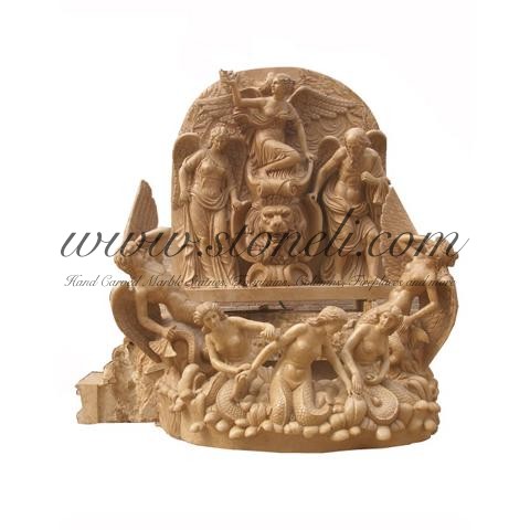 MARBLE WALL FOUNTAIN