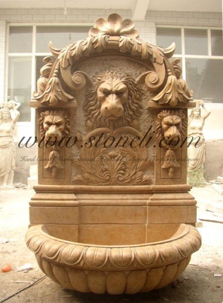 MARBLE WALL FOUNTAIN