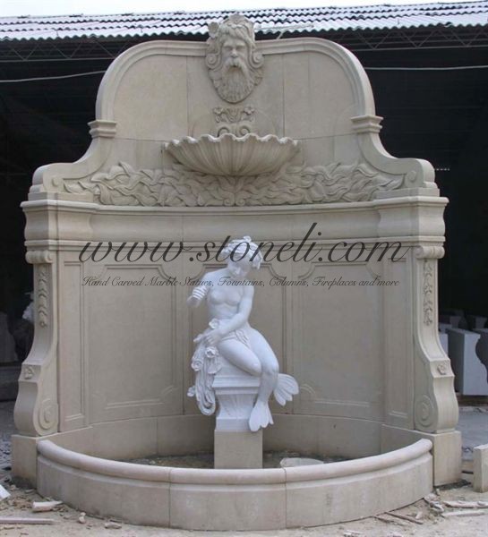 MARBLE WALL FOUNTAIN