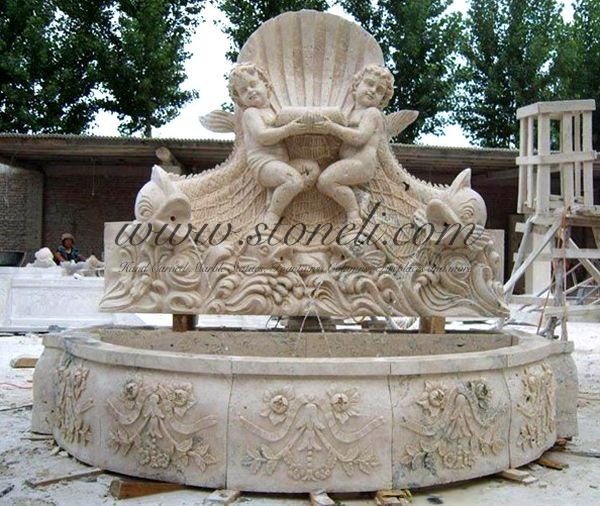 MARBLE WALL FOUNTAIN
