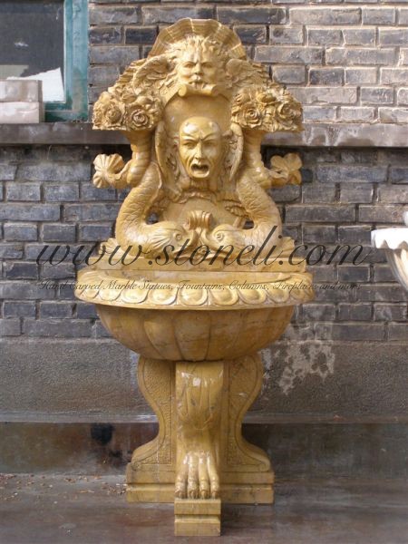 MARBLE WALL FOUNTAIN